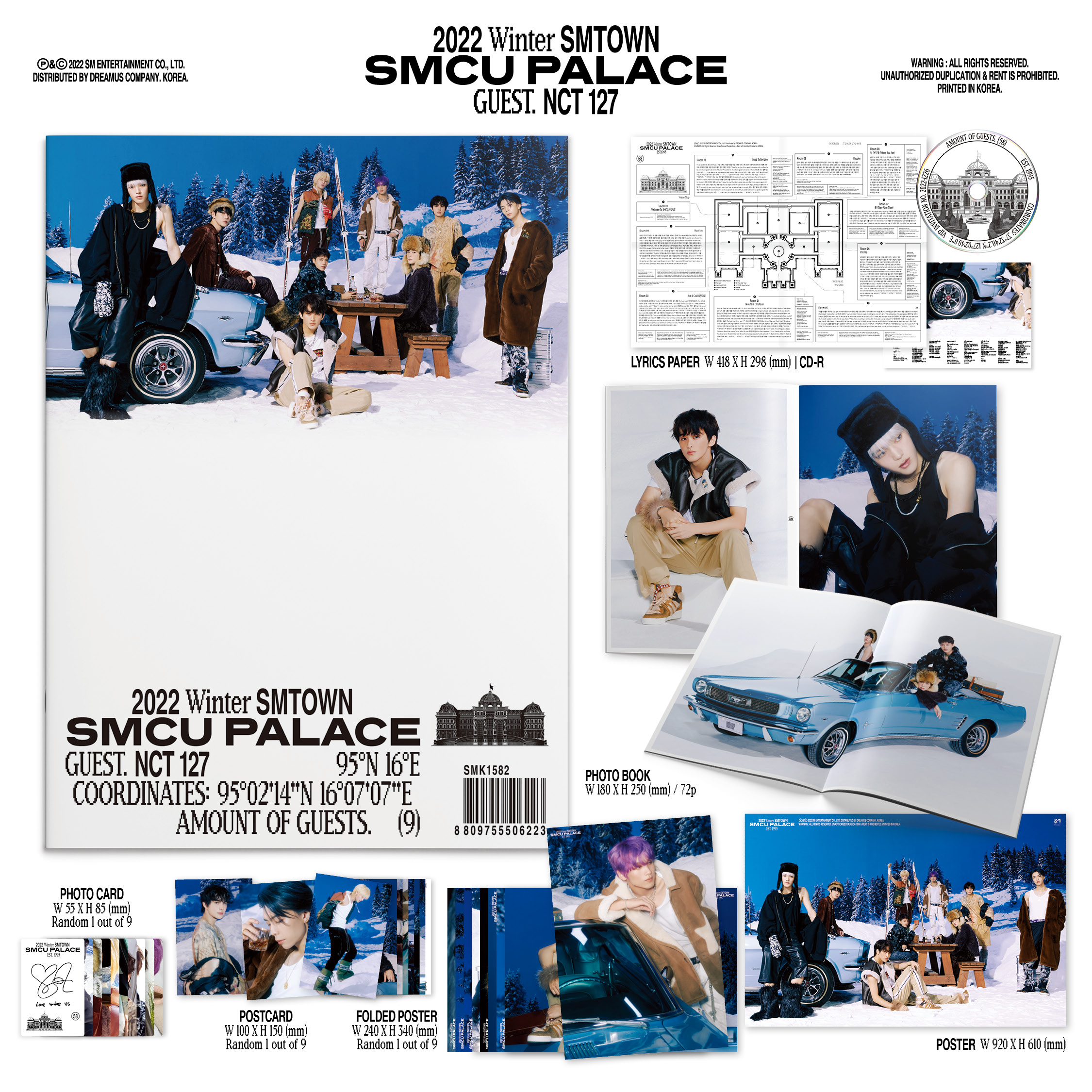 jp.ktown4u.com : NCT 127 - 2022 Winter SMTOWN : SMCU PALACE (GUEST